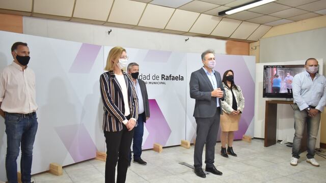 Acto por el día del trabajador en Rafaela