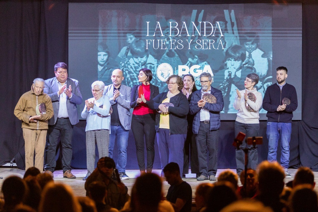 Se estrenó el documental “La banda fue, es y será”.