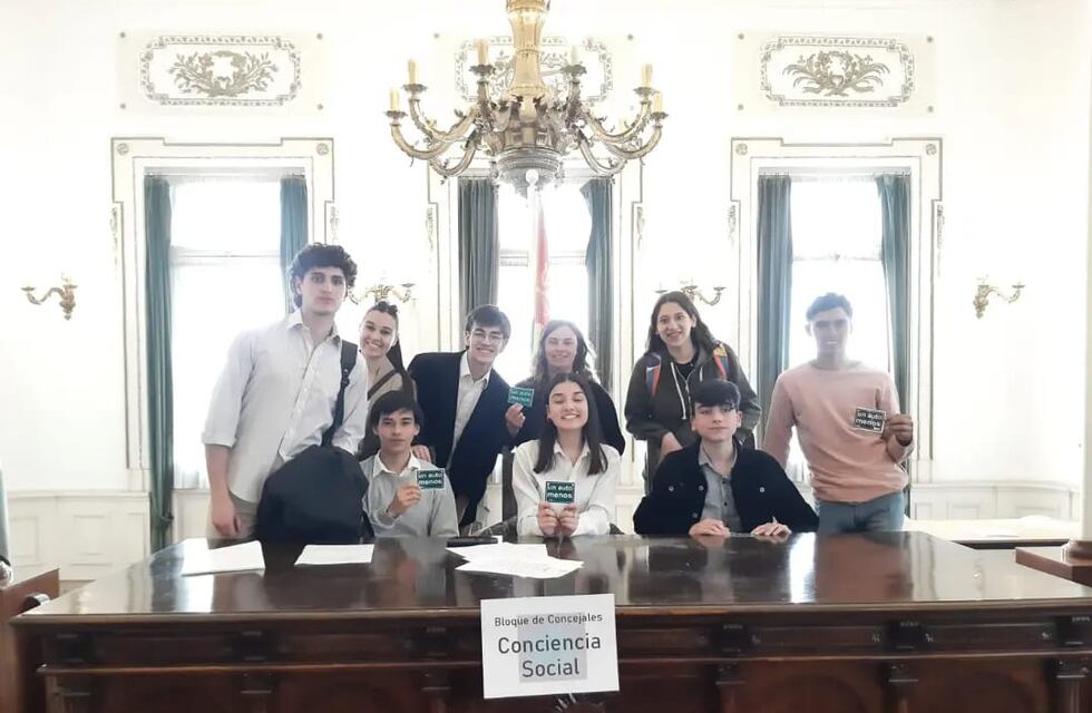 Concejo Estudiantil de Tres Arroyos: “Conciencia Social” de la Escuela Media Nº 2