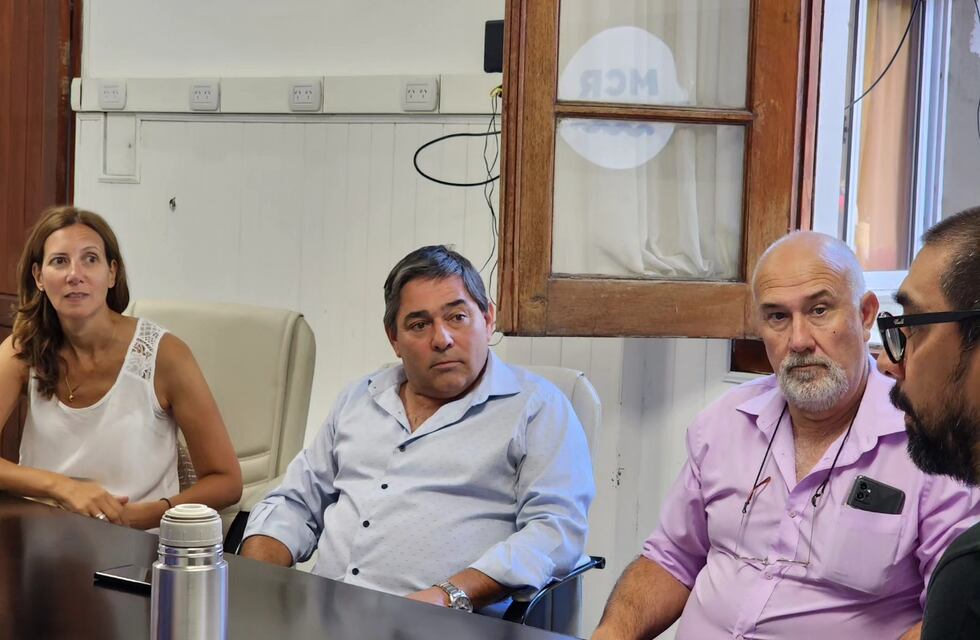 Punta Alta: Aristimuño se reunió con las autoridades del transporte público local