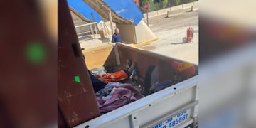 Detuvieron a dos colombianos en Uspallata que viajaban escondidos en un camión y su explicación fue insólita.