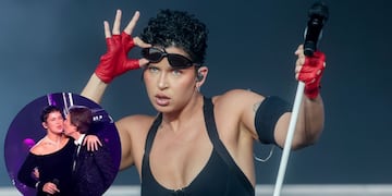 Un escándalo: Nathy Peluso cantó con Raphael en un show especial por Navidad