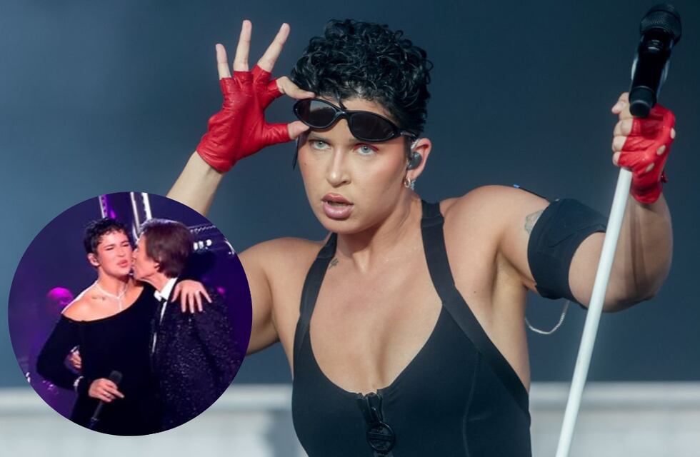 Un escándalo: Nathy Peluso cantó con Raphael en un show especial por Navidad