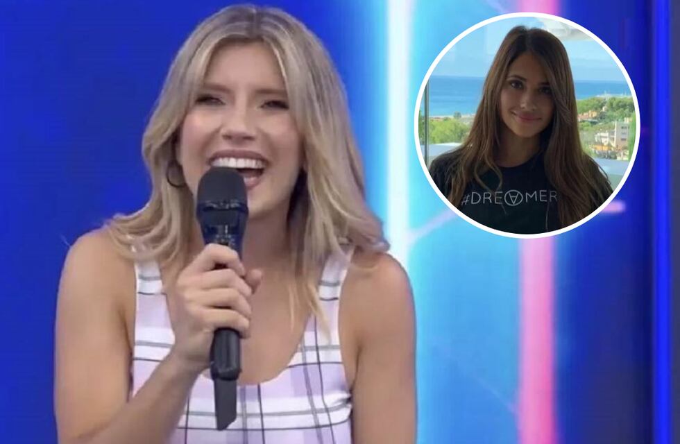 ¡Estás igual!: Una “doble” de Antonela Roccuzzo apareció en un programa y causó furor