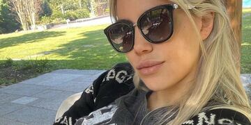 Wanda Nara disfruta de sus vacaciones.