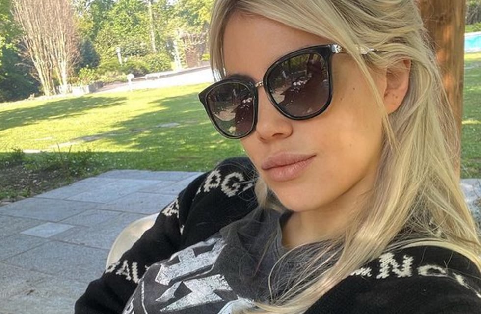 Wanda Nara posó con una bikini negra en Ibiza y cautivó a sus seguidores