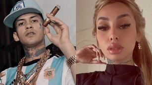 L-Gante y Tamara Báez