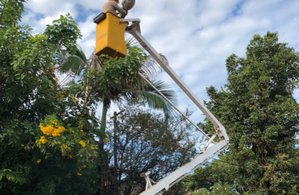 Nueva luminaria LED para Comandante Andresito