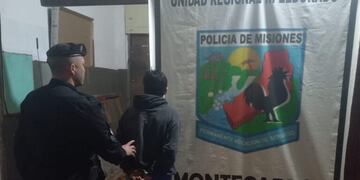 Montecarlo: detuvieron a un joven y recuperaron una motocicleta robada,.