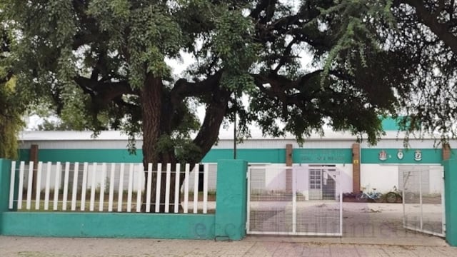 La Escuela San Martín de Marcos Juárez fue blanco de los delincuentes.
