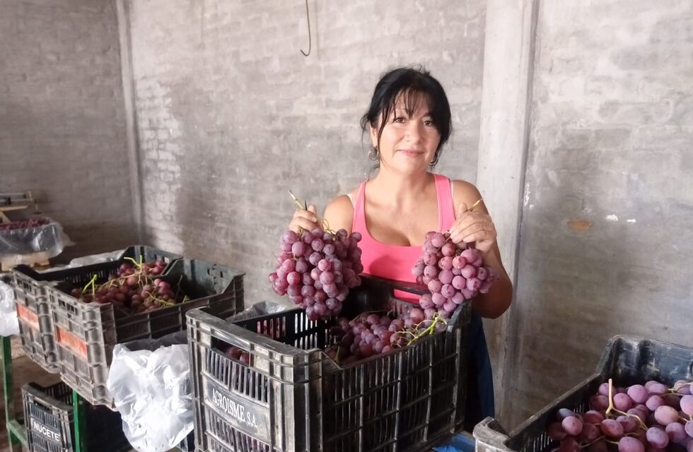 Sandra, de cosechadora y embaladora de Maipú a representante de la Mujer Rural a nivel provincial