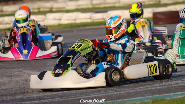 Fausto Arnaudo piloto Birel en Zarate