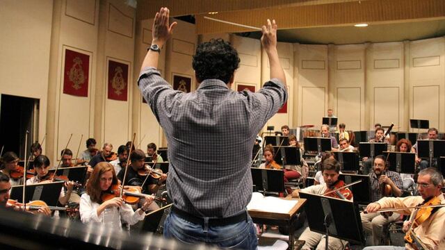 Orquesta musical.