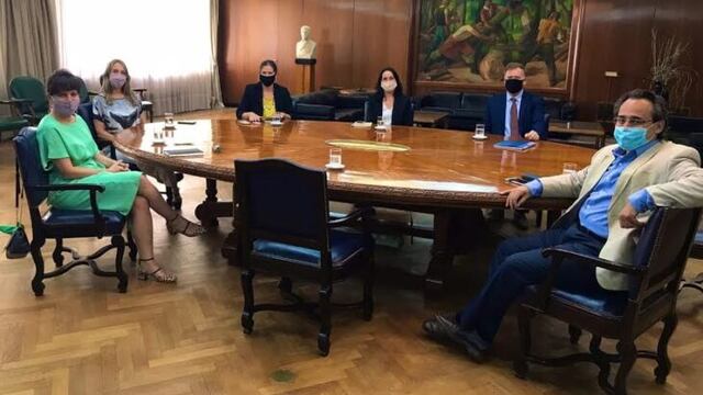 Reunión del Ministro de cambio climático con organismos claves