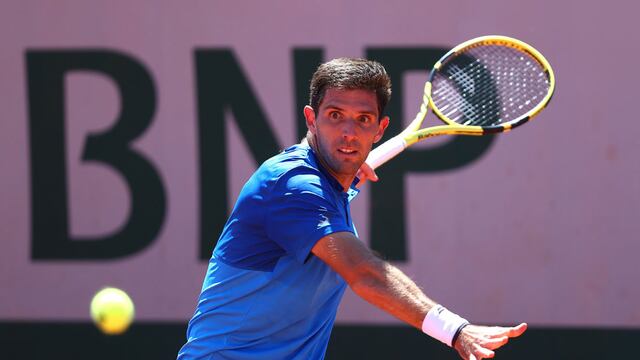 A segunda ronda. Federico Delbonis sorteó con éxito su debut en París y acompañará a Pella en la próxima instancia. (@ATPTour_ES)