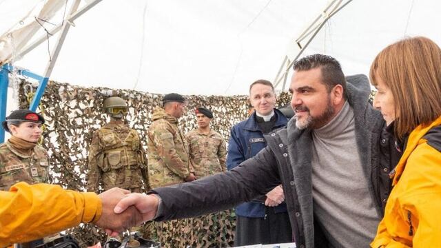 En el marco del 43.º aniversario de la Gesta de Malvinas, el Municipio acompañó al Centro de Excombatientes de Malvinas de Ushuaia.