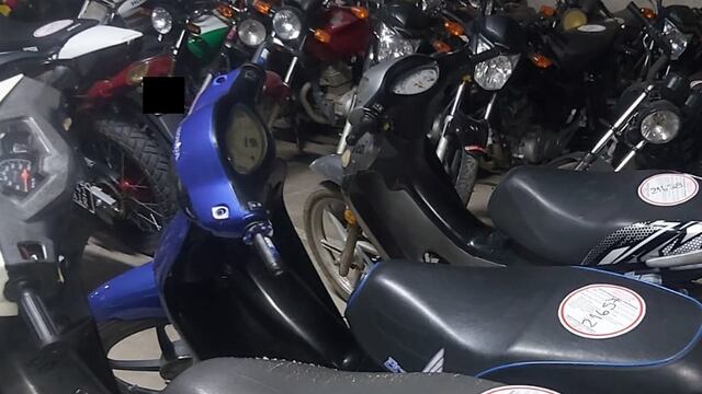Retuvieron 8 motos en operativos viales.