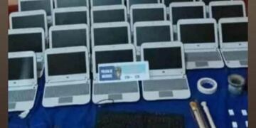 Elementos robados recuperados por la Policia de Jardín América