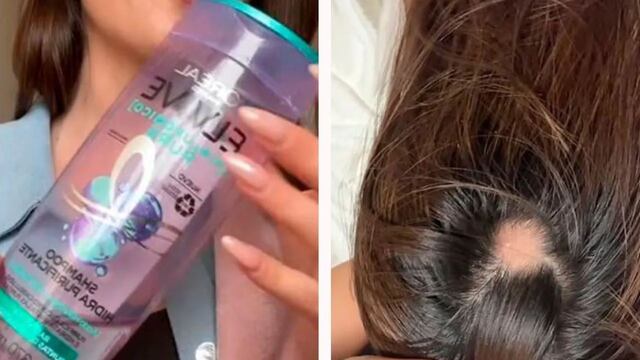 La verdad detrás del shampoo morado que se hizo viral en TikTok por "hacer caer el pelo".