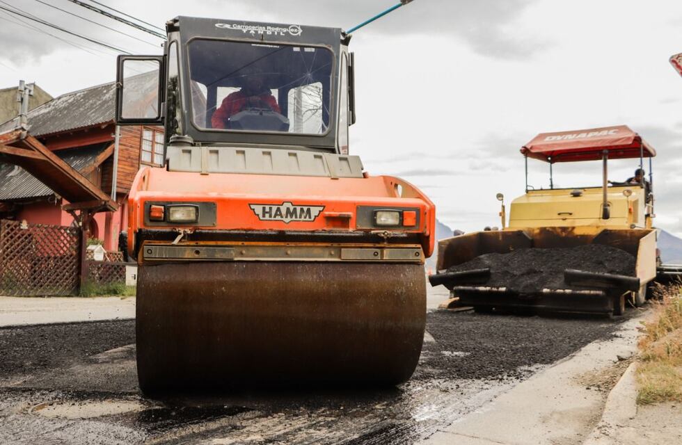 Ushuaia: finalizaron los trabajos en la calle Fuegia Basket