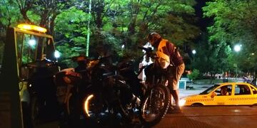 El Municipio secuestró motos con escapes libres o modificados