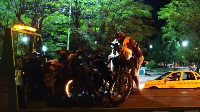 El Municipio secuestró motos con escapes libres o modificados