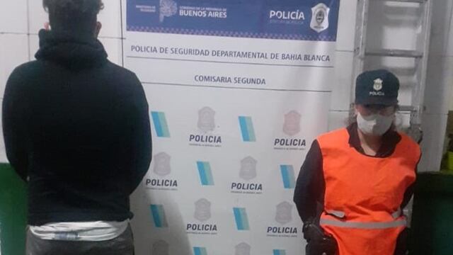 Golpeó a una mujer y fue detenido