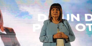 Patricia Bullrich volvió a afirmar que "el que corta no cobra". Foto: Federico López Claro