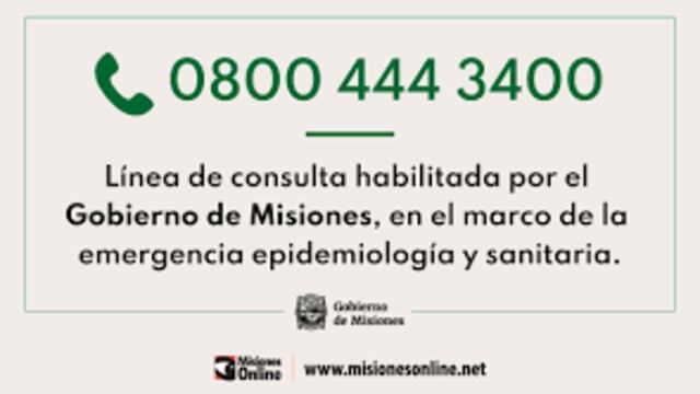 Desde ayer funciona otra línea para consultas y solicitud de turnos para inmunización