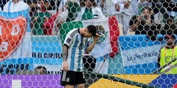 Argentina-Arabia Saudita. (AP)