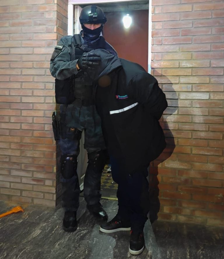 Detuvieron a un empleado municipal por vender drogas. (Foto: MPF)