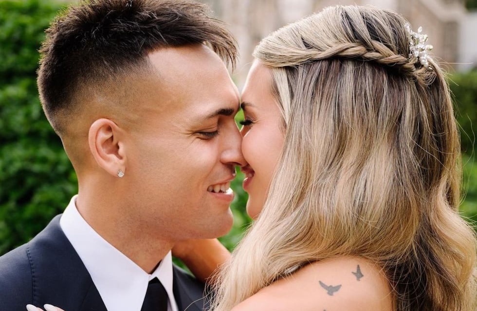 Hoy cumple años Lautaro Martínez y Agustina Gandolfo los saludó en redes con absoluto romanticismo