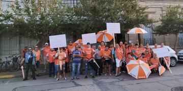 Manifestación del SEOM en el Concejo Municipal de Esperanza