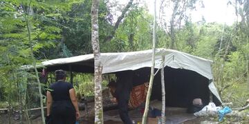 Por tercera vez en un mes desalojan a personas de la reserva Biósfera Yabotí.