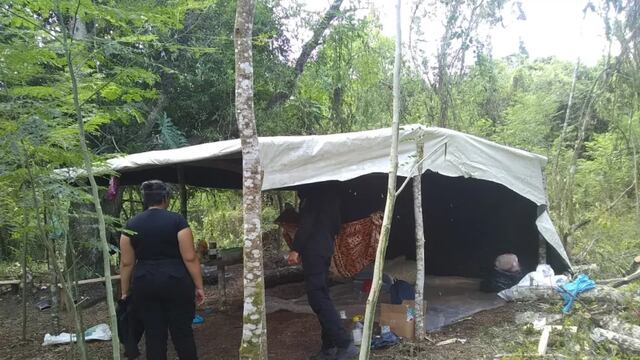 Por tercera vez en un mes desalojan a personas de la reserva Biósfera Yabotí.