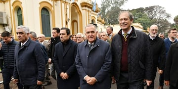En el acto por el aniversario de la Estación Experimental Agroindustrial Obispo Colombres (EEAOC)