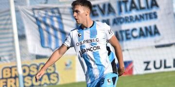 El lateral izquierdo Santiago Rinaudo seguirá en Racing (Prensa Racing).