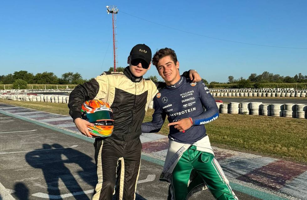 Bizarrap y Franco Colapinto corrieron en karting, jugaron al fútbol y dejaron un llamativo mensaje: “La pretemporada”