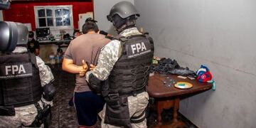 Operativo de la FPA en San Francisco y Frontera