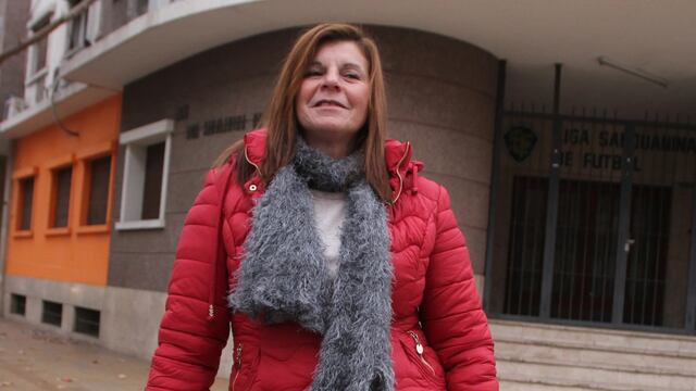 Mónica Vela, pionera e impulsora del fútbol sanjuanino.