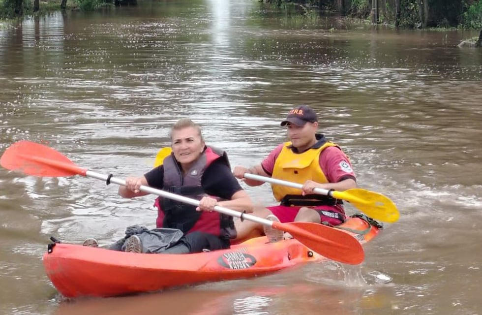 Atención médica y contención social tras el anegamiento en Finca Mayo