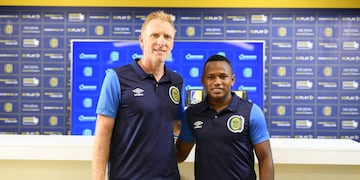 El secretario técnico de Rosario Central, Federico Lussenhoff, juntó a Jaminton Campaz. Opinó sobre Talleres y el fútbol cordobés (La Voz archivo).