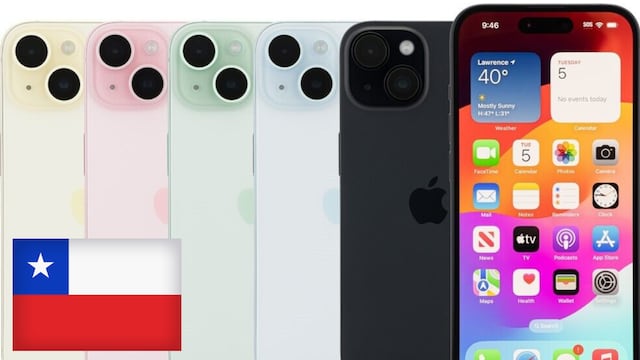 ¿Conviene comprar en Chile?: esto es lo que cuesta un iPhone 15.
