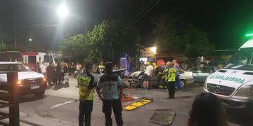 Accidente y primer muerto del 2024 en Mendoza.