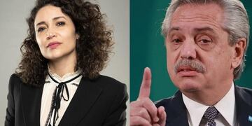 Julia Mengolini habló sobre Alberto Fernández