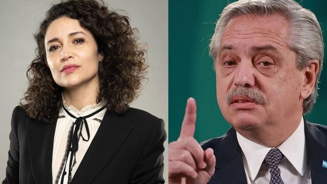 Julia Mengolini habló sobre Alberto Fernández