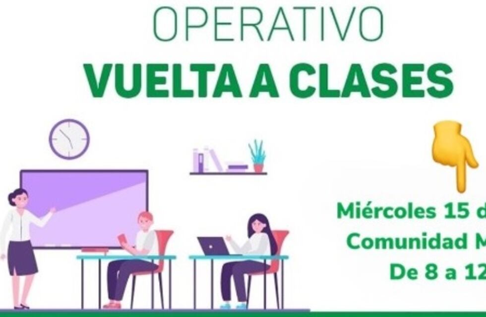Realizarán operativo “Vuelta a Clases” en Puerto Iguazú