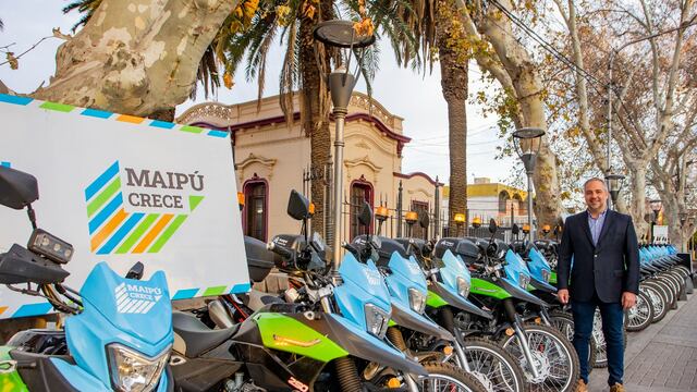 Maipú triplicó sus movilidades para Prevención Ciudadana