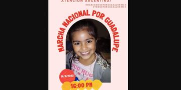 Convocan a marcha nacional por Guadalupe Lucero.