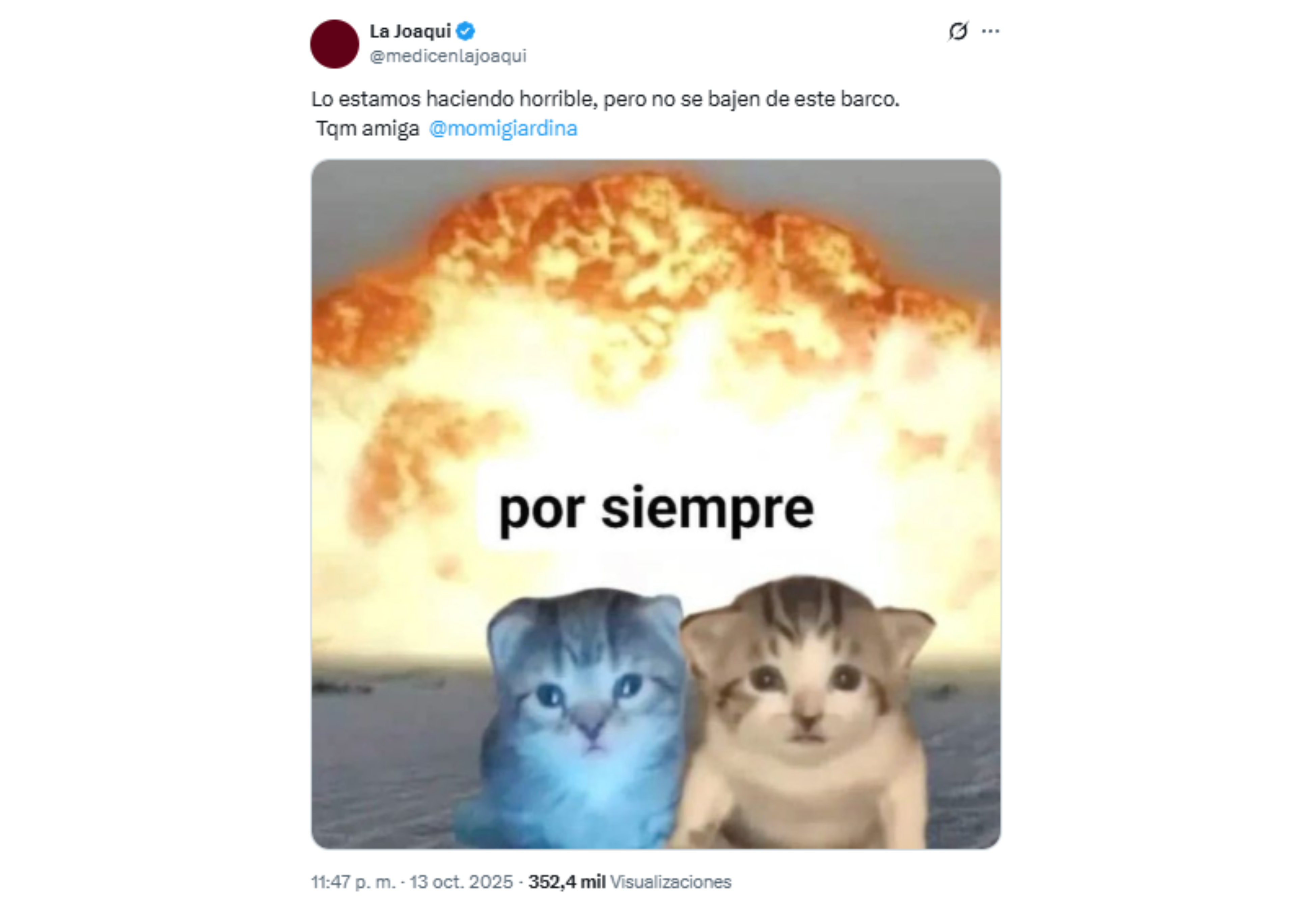 La confesión de La Joaqui.